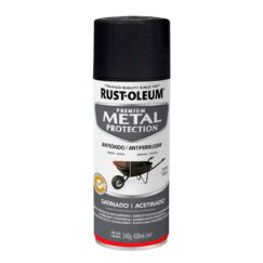 Aerosol Metal Protection Satinado Negro Rust Oleum