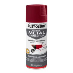 Aerosol Metal Protection Satinado Rojo Frambuesa Rust Oleum