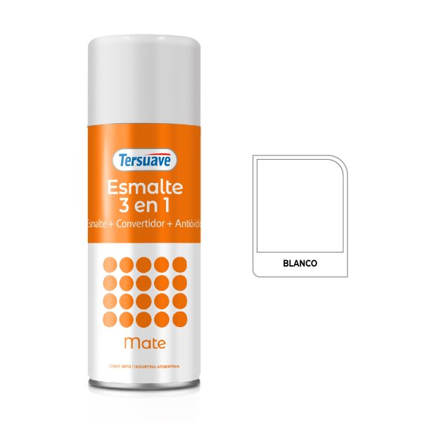 Aerosol Blanco Mate 250 cc Tersuave
