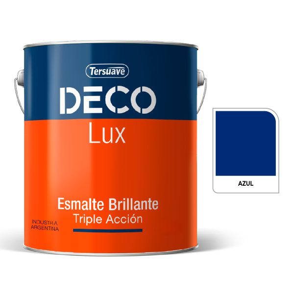 Decolux Sintetico Azul 4L. Tersuave
