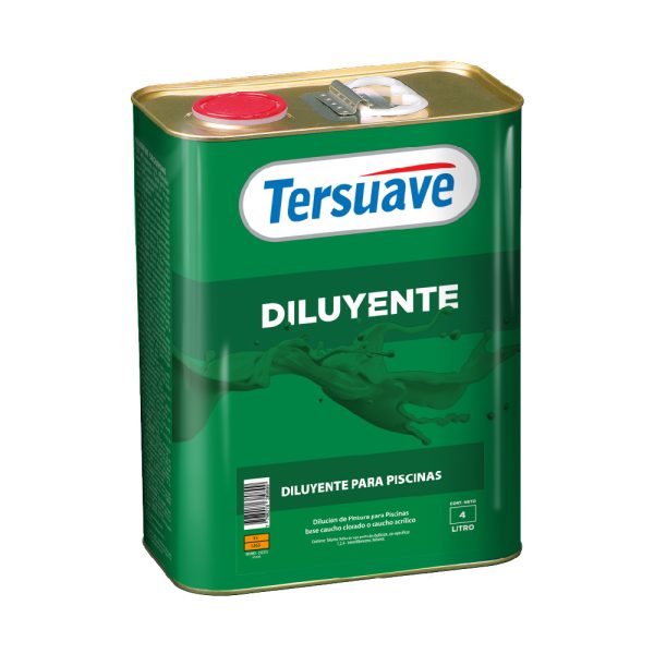 Diluyente Para Pintura De Piscinas 1 Lt. Tersuave