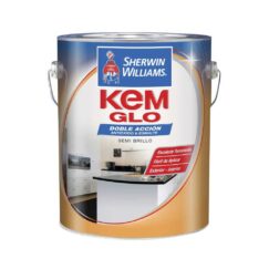 Esmalte Sintetico Kem Glo Semi Brillante Blanco 1L Sherwin Williams