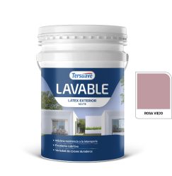 Lavable Exterior Rosa Viejo 20 L Tersuave