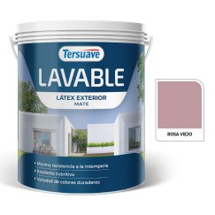 Lavable Exterior Rosa Viejo 4 L Tersuave