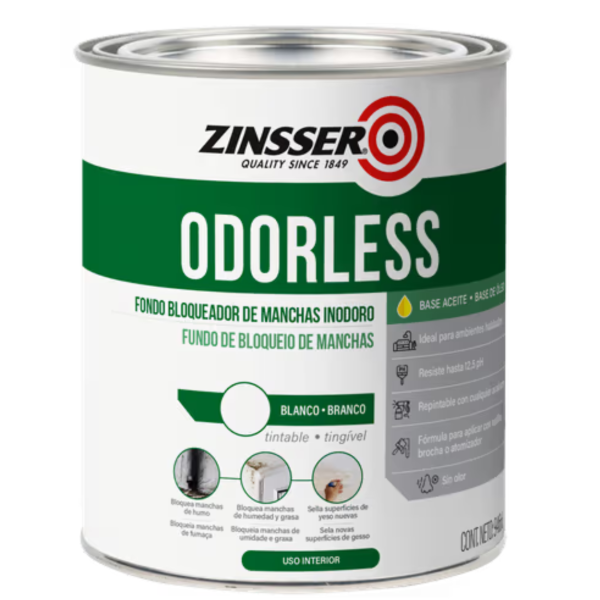 Fijador Sin Olor Odorless 0.95 L Zinsser