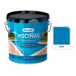 Piscinas Caucho Clorado 10 L Azul Tersuave