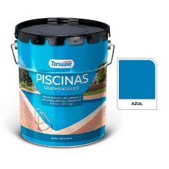 Piscinas Caucho Clorado 20l Azul Tersuave