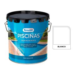 Piscinas Caucho Clorado 10 L Blanco Tersuave