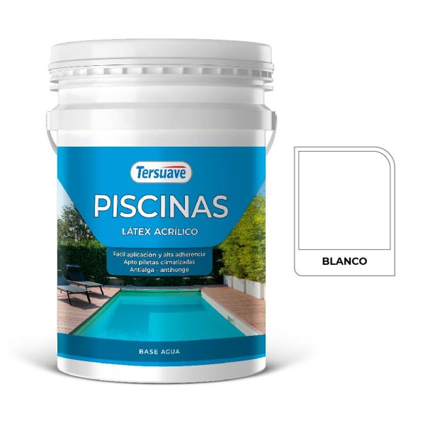 Piscinas Base Acuosa 20 L Blanco Tersuave