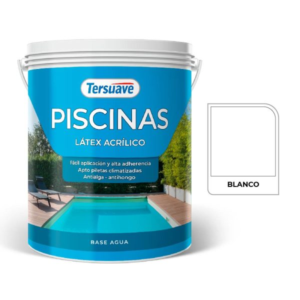 Piscinas Base Acuosa 4 L Blanco Tersuave