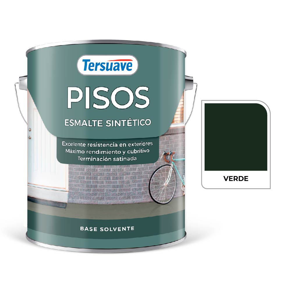 Esmalte Para Pisos Verde 4 L Tersuave 1 Esmalte Para Pisos Verde 4 L Tersuave
