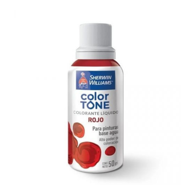 Colorante Color Tone Rojo 50 Ml Sherwin Williams