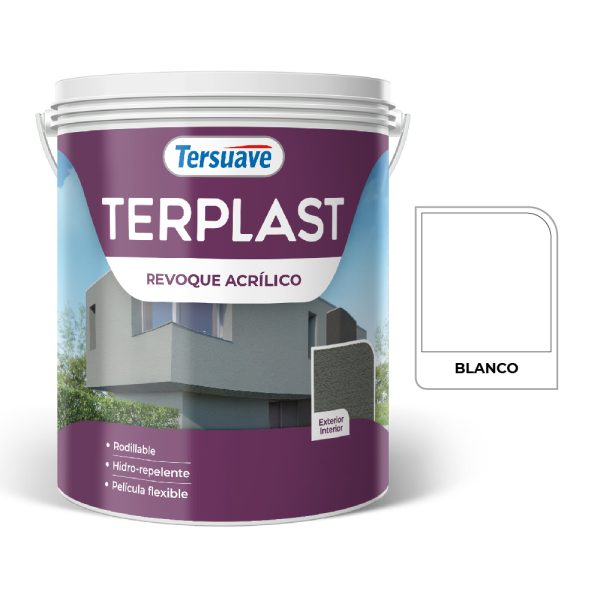 Tersplast Revoque Acrilico Blanco 5 K. Tersuave