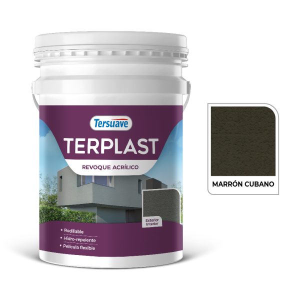 Terplast Revo.acrilico Marron Cubano  25k.