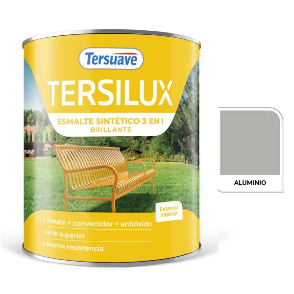 Esmalte Sintetico Aluminio 1 Lt Tersuave