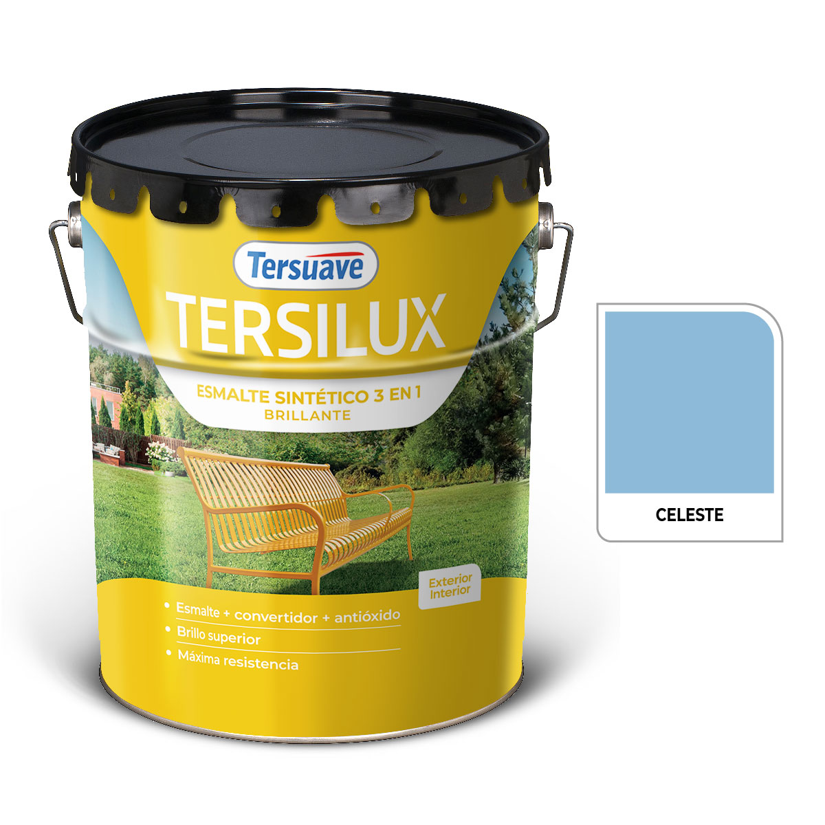 Esmalte Sintetico Celeste 20 L Tersuave 1 Esmalte Sintetico Celeste 20 L Tersuave