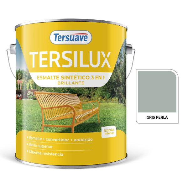 Esmalte Sintetico Gris Perla 4 L Tersuave