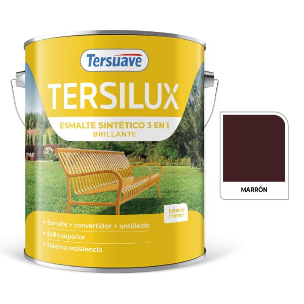 Esmalte Sintetico Marron 4 L Tersuave