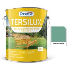 Esmalte Sintetico Verde Ilusion 4 L Tersuave