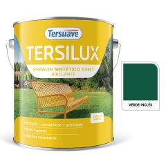 Esmalte Sintetico Verde Ingles 4 L Tersuave