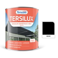 Esmalte Sintetico Negro Mate 1 L Tersuave