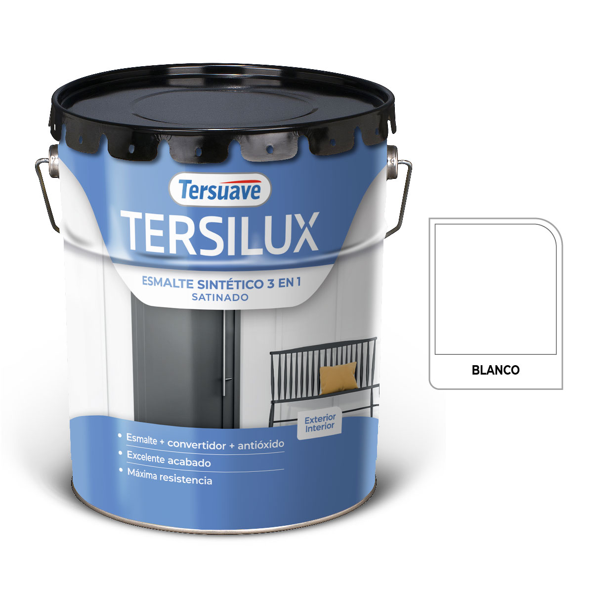 Esmalte Sintetico Blanco Satinado 20 L Tersuave 1 Esmalte Sintetico Blanco Satinado 20 L Tersuave