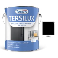Esmalte Sintetico Negro Satinado 4 L Tersuave
