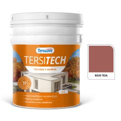 Tersitech Sin Fibra Rojo Teja 10 K Tersuave