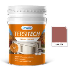 Tersitech Sin Fibra Rojo Teja 20 K Tersuave