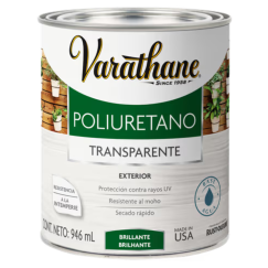 Poliuretano Exterior Al Agua Brillante 0.95 L Varathane