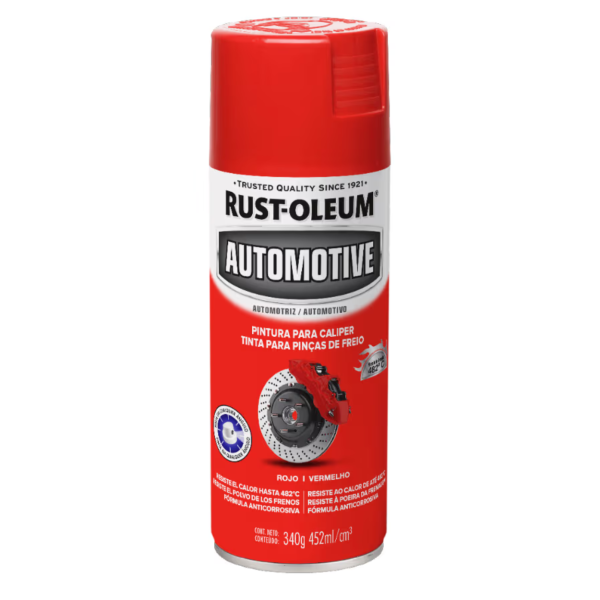Aerosol Automotive Caliper Rojo Rust Oleum