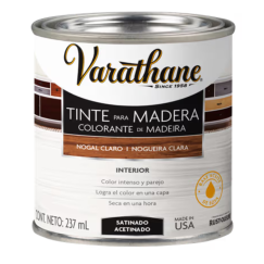 Tinte Para Madera Nogal Claro 237cc Varathane