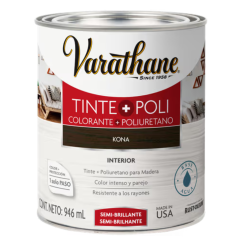 Tinte + Poliuretano Para Madera Kona 0.95 L Varathane
