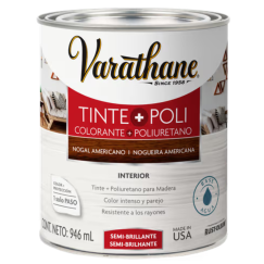 Tinte + Poliuretano Para Madera Nogal Americano 0.95 L Varathane