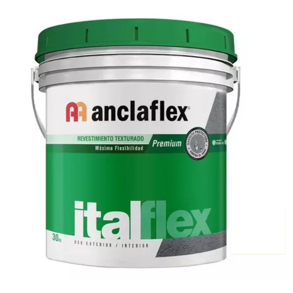 Revestimiento Texturado Italflex Llana Fino Blanco 30 Kg. 1 Revestimiento Texturado Italflex Llana Fino Blanco 30 Kg.