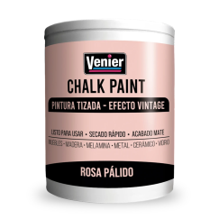 Pintura Tizada Chalk Paint Rosa Palido 1 Lt. Venier