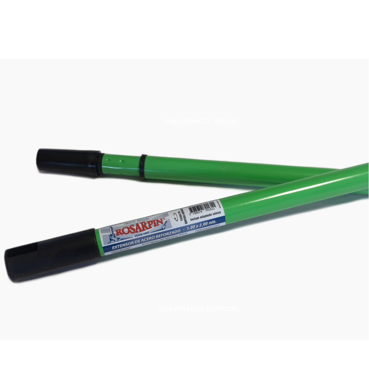 Extensor Para Rodillos Negro 1.00 A 2.00 Mt. Rosarpin 1 Extensor Para Rodillos Negro 1.00 A 2.00 Mt. Rosarpin