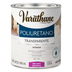 Poliuretano Interior Al Agua Brillante 0.95 L Varathane