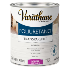 Poliuretano Interior Al Agua Satinado 0.95 L Varathane