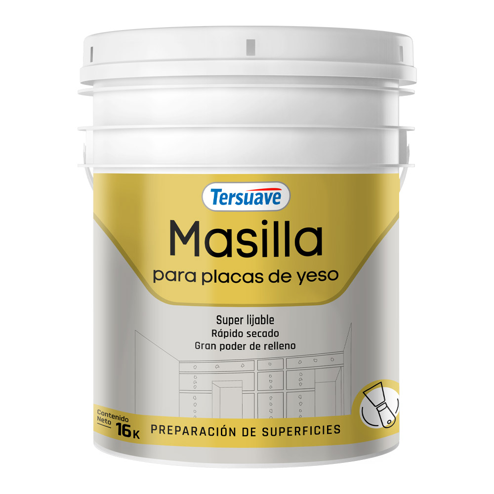 Masilla Para Placas 16 Kg Lista Para Usar Tersuave 1 Masilla Para Placas 16 Kg Lista Para Usar Tersuave