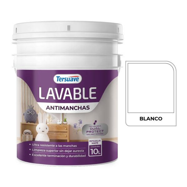 Rev. Lavable Int.anti Manchas Mate 10 L