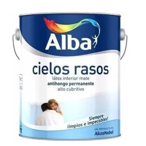 Latex Cielorraso 4l Alba