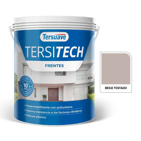 Impermeabilizante Tersitech Frentes Beige Tostado 4 L Tersuave