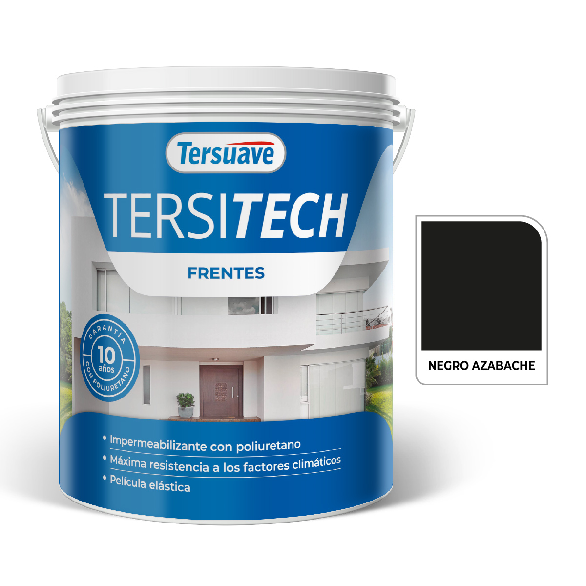 Impermeabilizante Tersitech Frentes Negro 4 L Tersuave 1 Impermeabilizante Tersitech Frentes Negro 4 L Tersuave