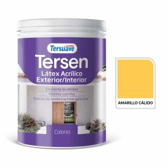 Latex Tersen Int/ext. 1l. Amarillo Calido Tersuave