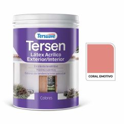 Latex Tersen Int/ext. 1l. Coral Emotivo Tersuave