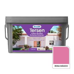 Látex Tersen Acrilico Ext/Int Rosa Magico 4L. Tersuave