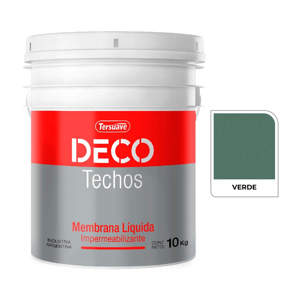 Deco Techos 10 Lt Verde Tersuave 1 Deco Techos 10 Lt Verde Tersuave