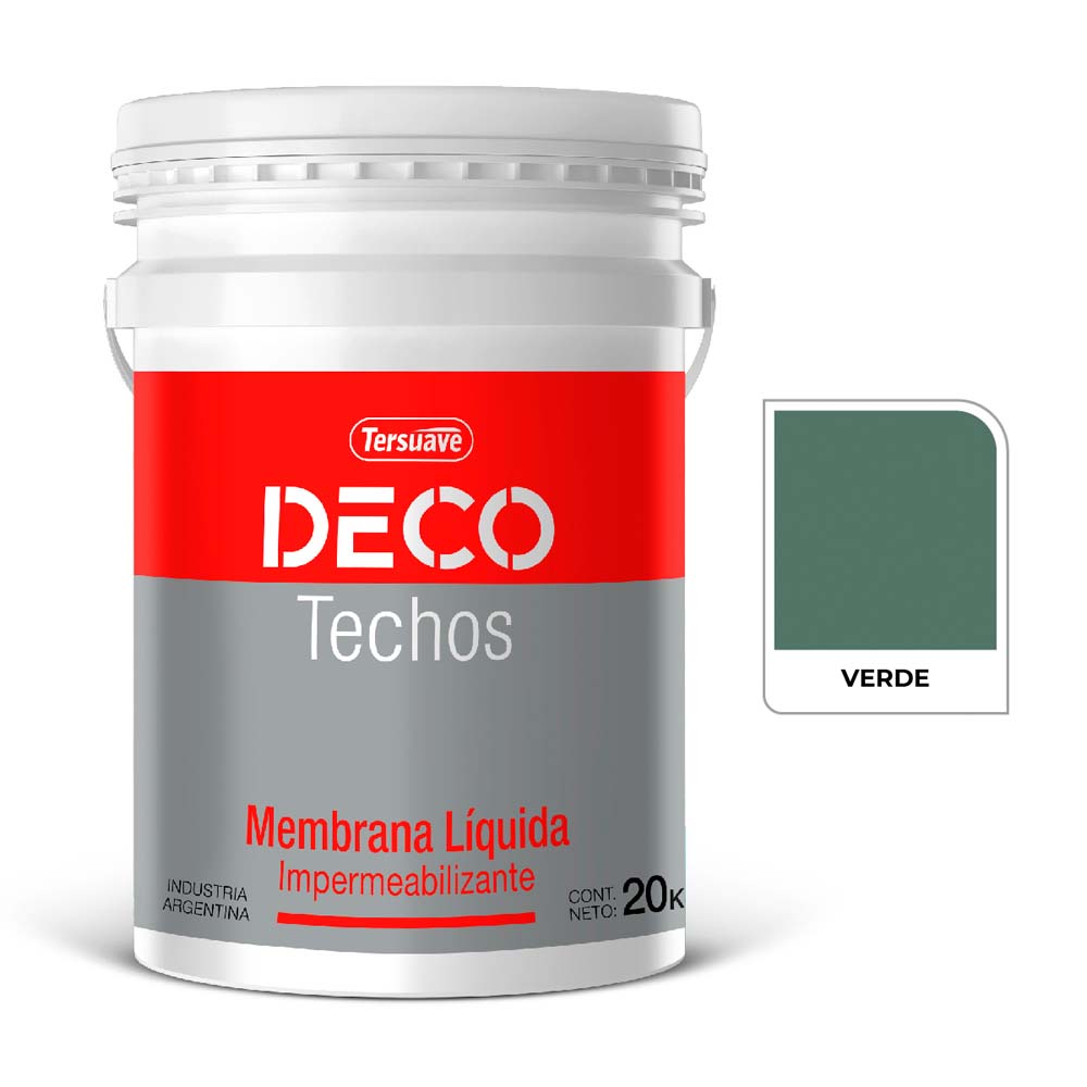 Deco Techos Verde 20L Tersuave 1 Deco Techos Verde 20L Tersuave
