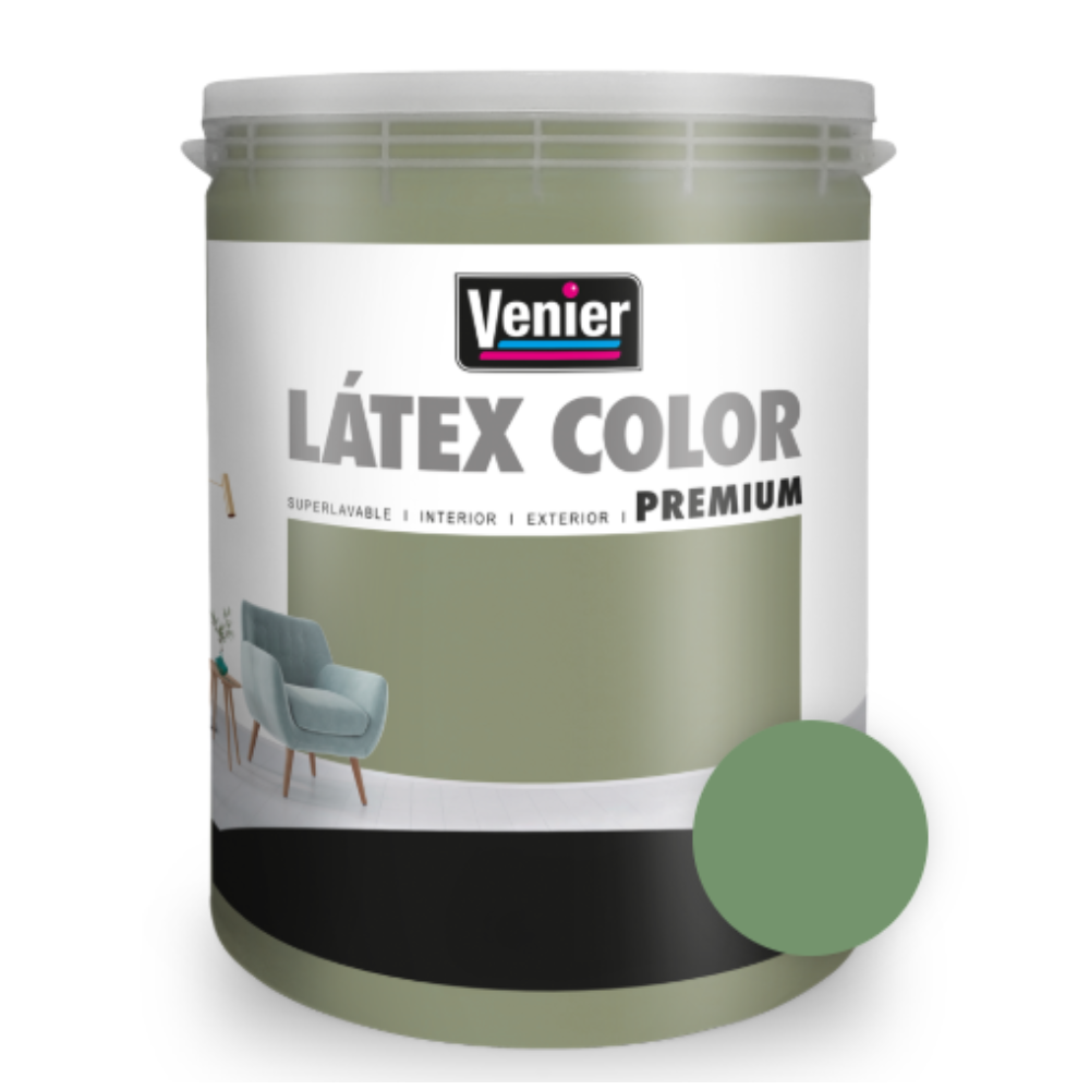 Latex Int/Ext Verde Olivo 25 Kg Venier